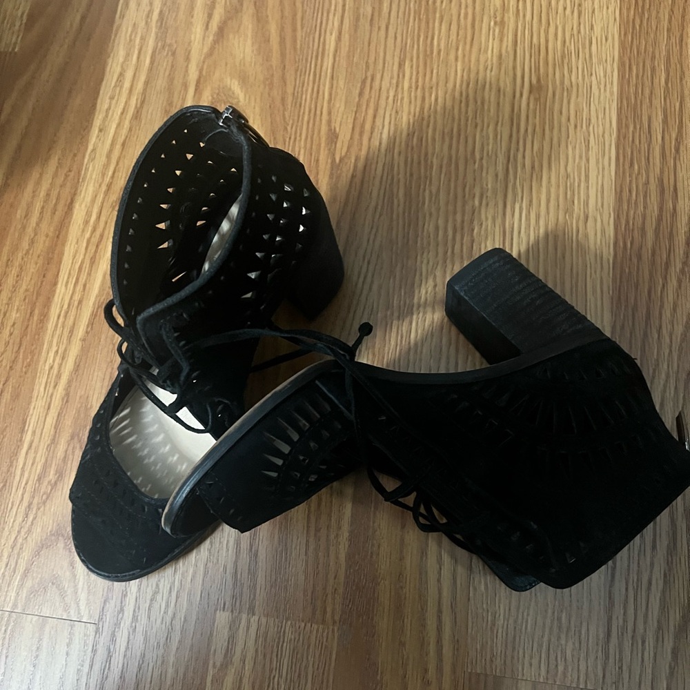 Vince Camuto Black Heeled Boots